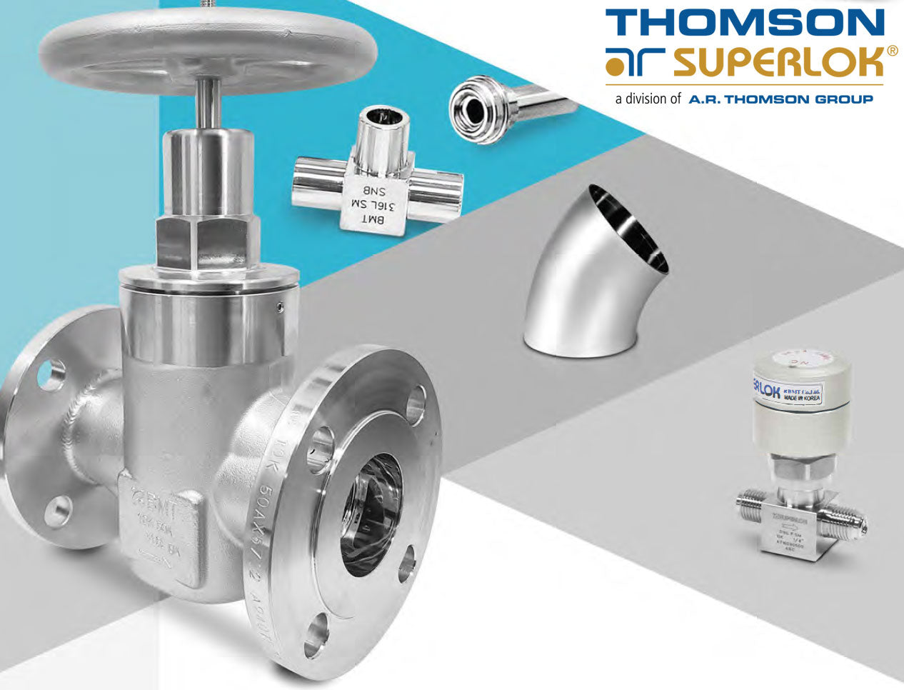 Ultra High Purity Fittings Valves Superlok BMT UHP